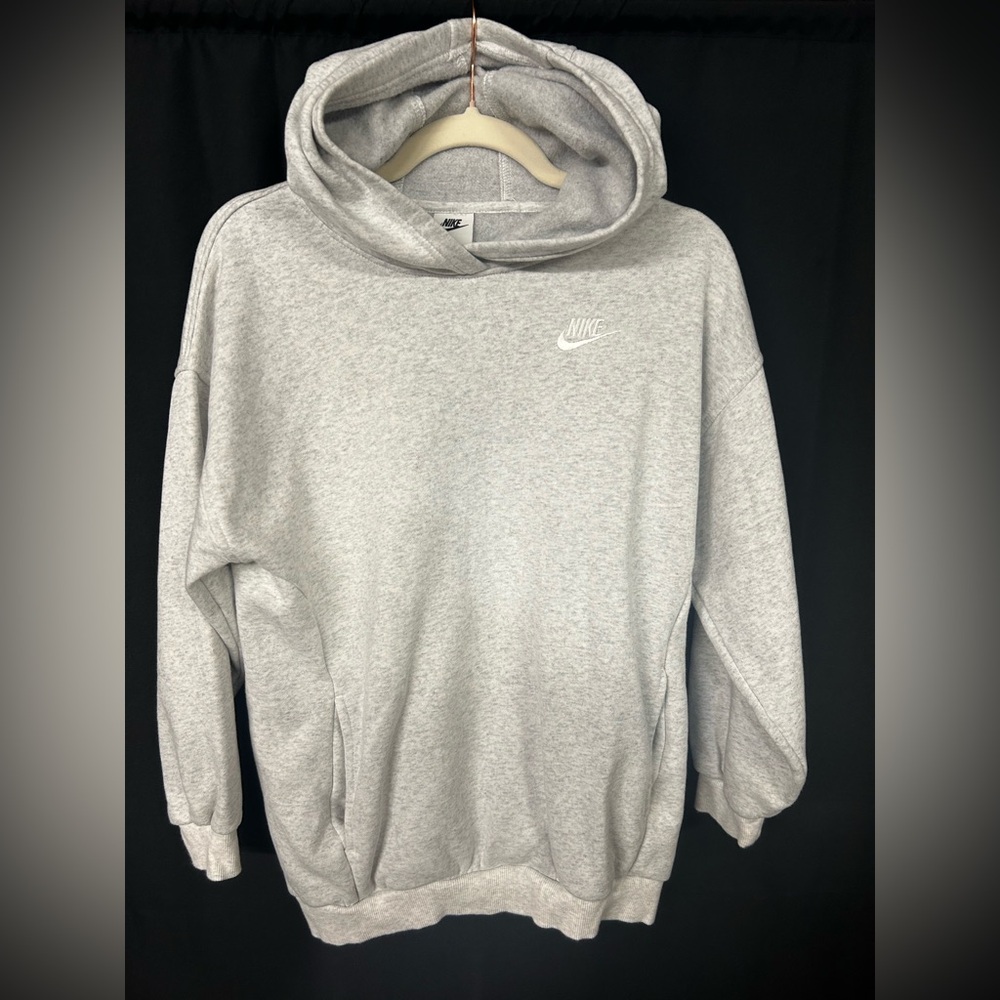 Nike Light Gray Men's Hoodie